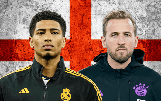 Jude Bellingham, Harry Kane, England, 2024