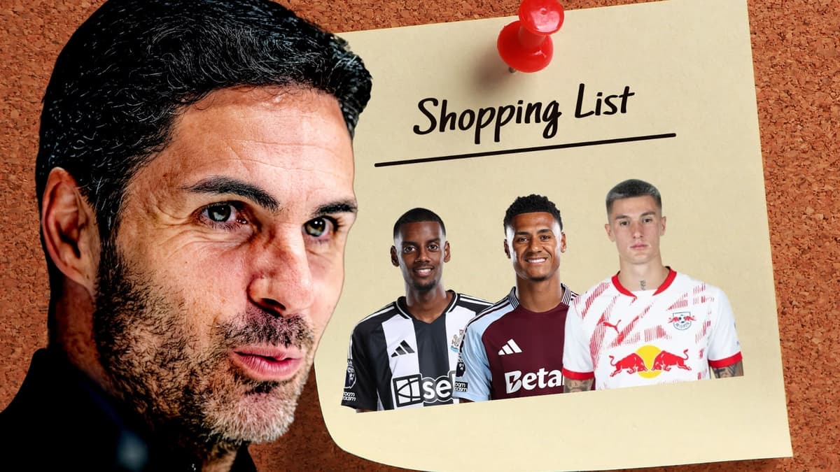 Mikel Arteta, Arsenal, striker shortlist