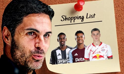 Mikel Arteta, Arsenal, striker shortlist