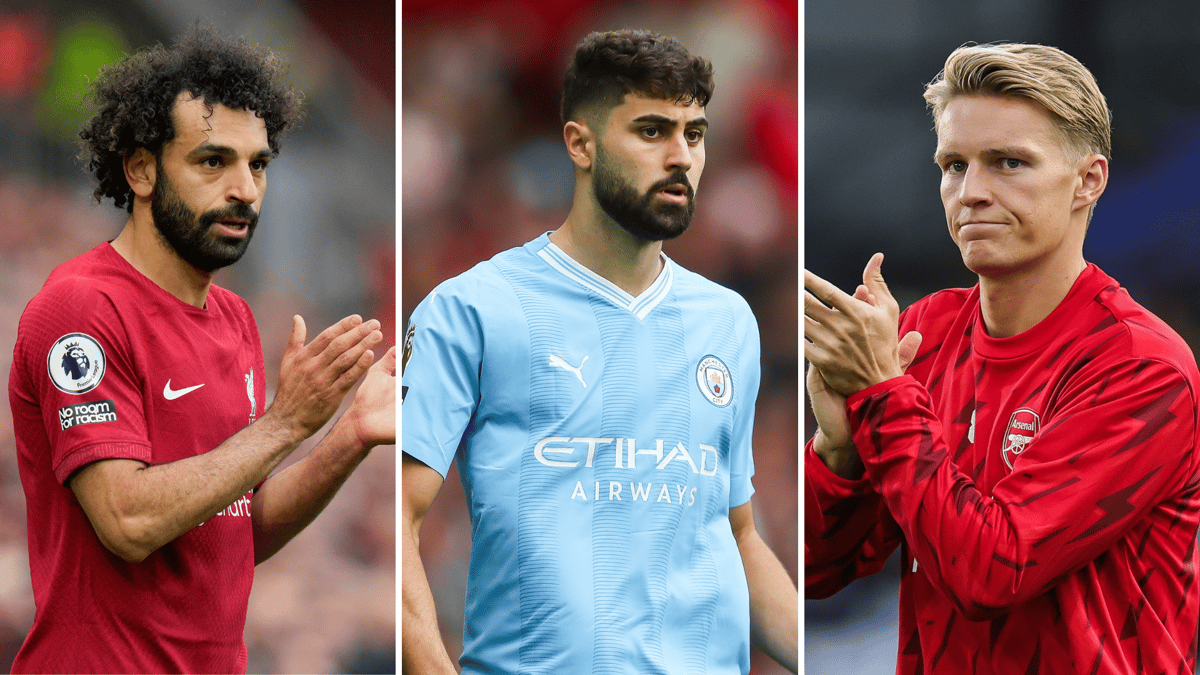 Mohamed Salah, Josko Gvardiol, Martin Odegaard