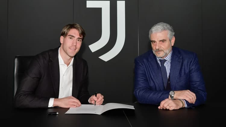 Dusan Vlahovic joined Juventus in January 2022