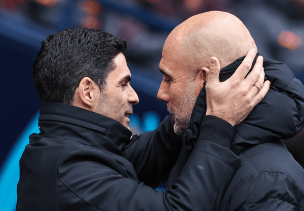 Mikel Arteta, Pep Guardiola