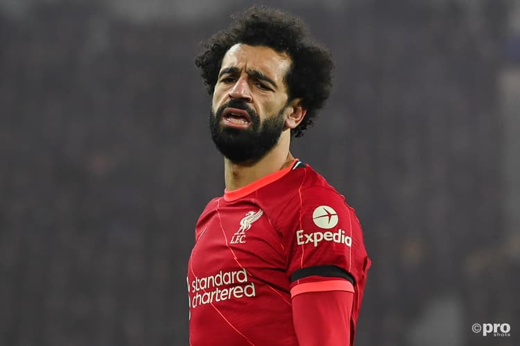 Salah missed a penalty in the second-half