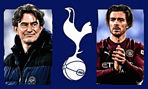 Thomas Frank, Jack Grealish, Tottenham