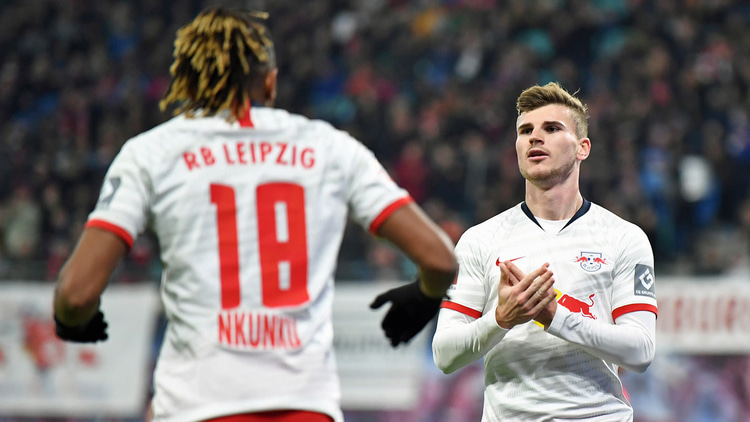 Timo Werner and Christopher Nkunku in the 2022/23 season