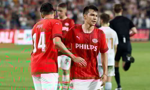 Hirving Lozano, Ricardo Pepi, PSV