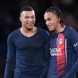 Ethan and Kylian Mbappe for PSG
