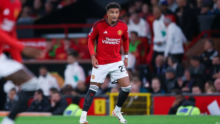 Jadon Sancho is persona non grata bij Manchester United.