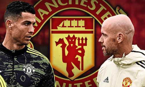 Erik ten Hag, Cristiano Ronaldo, Manchester United