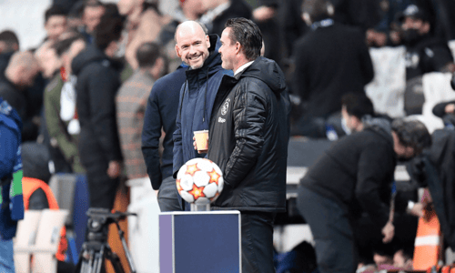 Erik ten Hag, Marc Overmars, Ajax