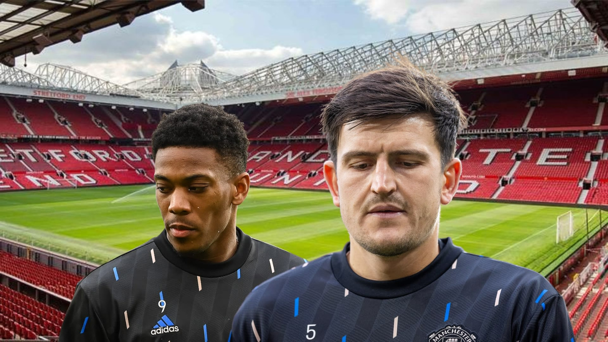 Anthony Martial, Harry Maguire, Man Utd, 2022/23