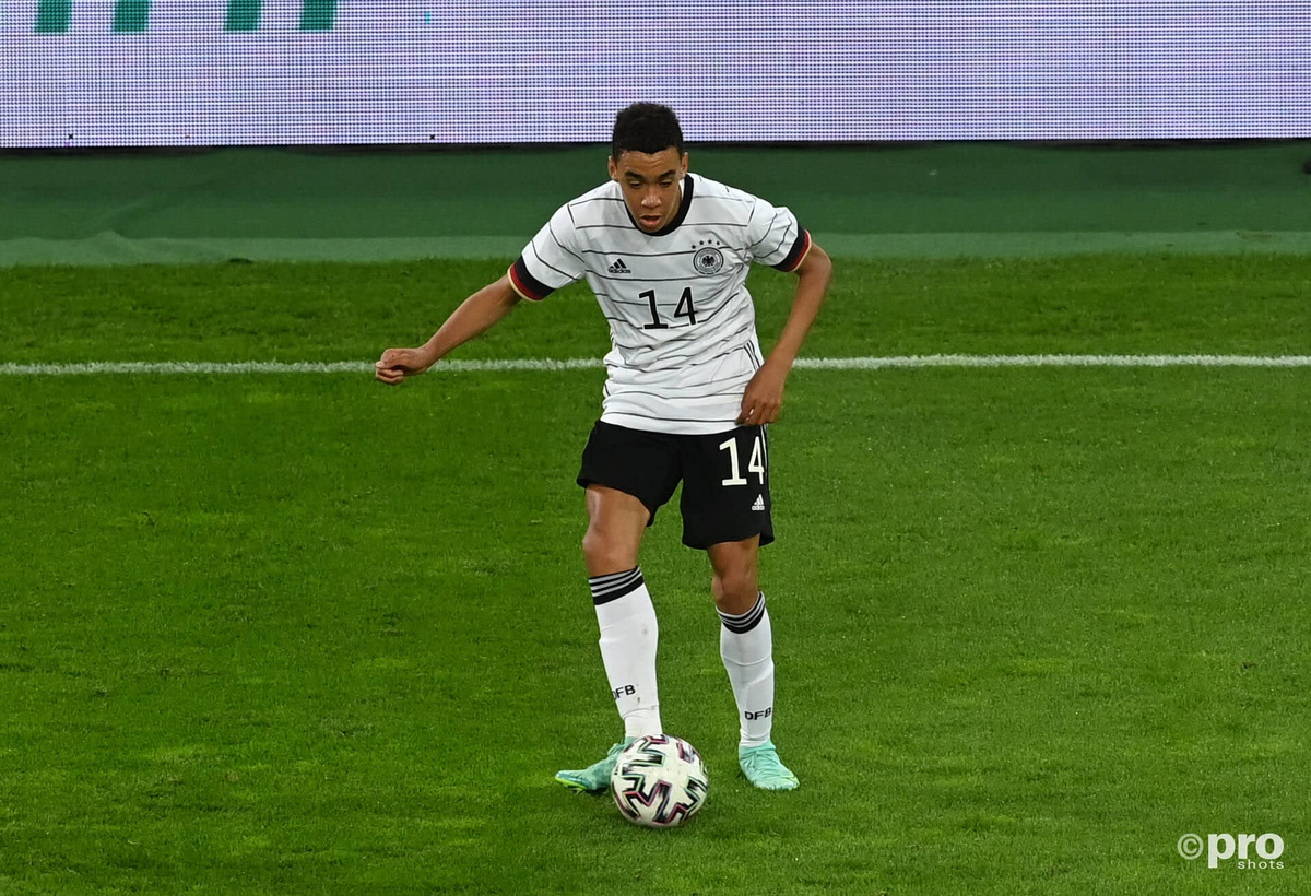 Jamal Musiala at Euro 2020 with Germany