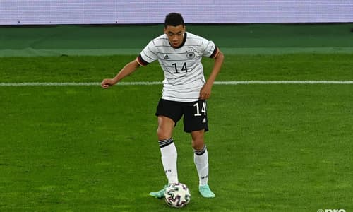 Jamal Musiala at Euro 2020 with Germany