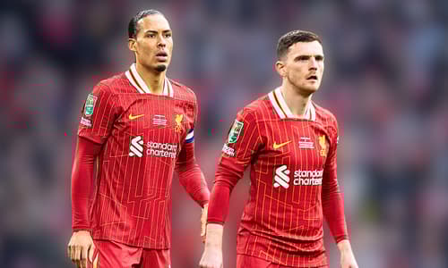 Virgil van Dijk, Andrew Robertson, Liverpool, 2024/25