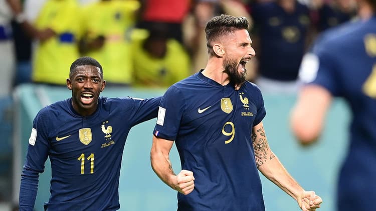 Olivier Giroud maakte dinsdag interlandgoal nummer 50 en 51 in zijn loopbaan.