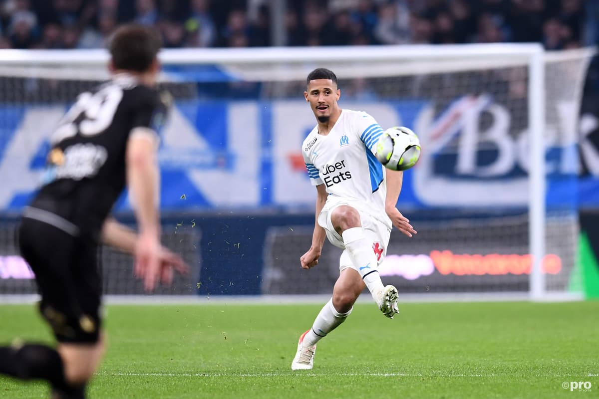 William Saliba on loan at Marseille from Arsenal, 2021/22