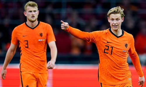 De Ligt, De Jong, Netherlands, 2021-22