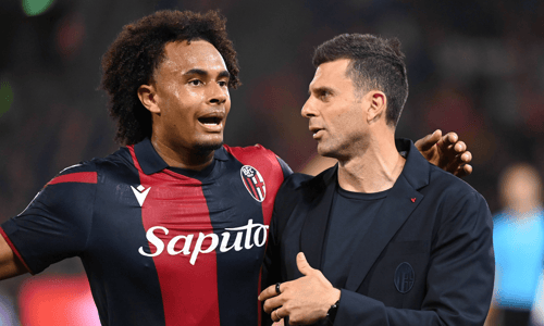 Joshua Zirkzee, Thiago Motta, Bologna