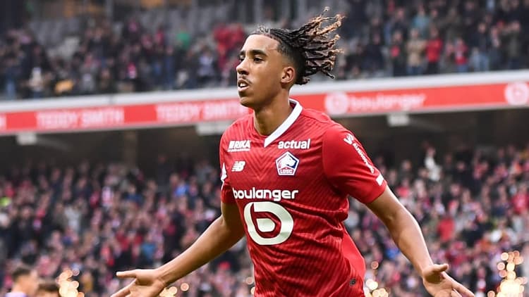Real Madrid have been linked with Lille wonderkid Leny Yoro