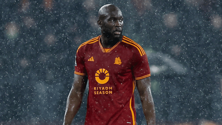 Romelu Lukaku is on loan at AS Roma