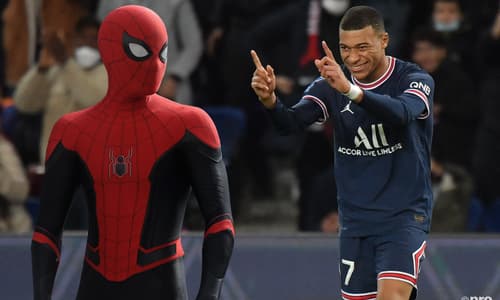 Kylian Mbappe Spider Man