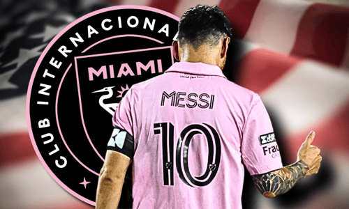 Lionel Messi, Inter Miami, USA, fixed shadow
