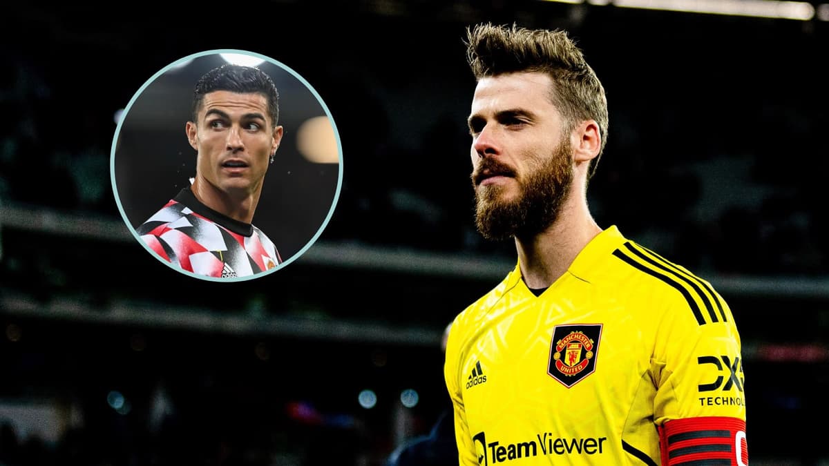 David de Gea, Cristiano Ronaldo, Man Utd, 2022/23