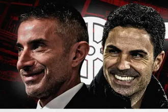 Andrea Berta, Mikel Arteta, Arsenal