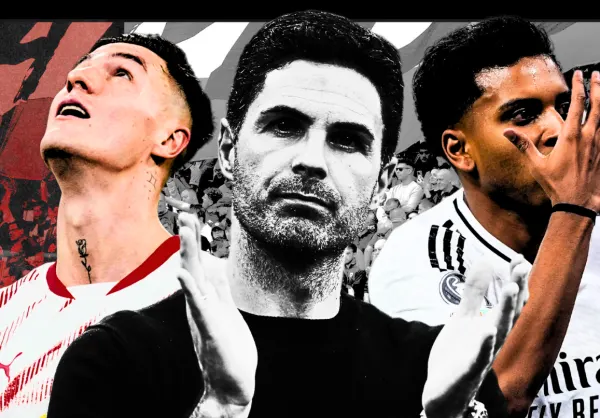 Mikel Arteta, Benjamin Sesko, Rodrygo, Arsenal, 2024/25