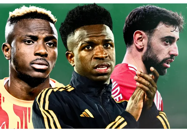 Victor Osimhen, Vinicius Jr, Bruno Fernandes, Saudi Pro League