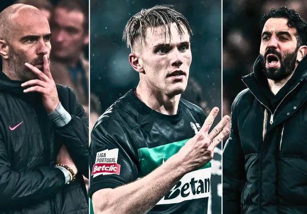 Enzo Maresca, Viktor Gyokeres, Ruben Amorim