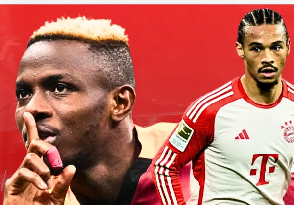 Leroy Sane, Victor Osimhen