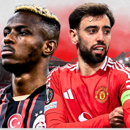 Victor Osimhen, Bruno Fernandes, Man Utd