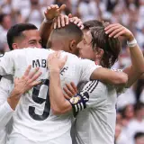 Lucas Vazquez, Kylian Mbappe, Luka Modric, Real Madrid, 2024/25