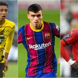 Golden boy contenders: Jude Bellingham, Pedri and Eduardo Camavinga