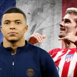 Kylian Mbappe, Antoine Griezmann, France, Euro 2024