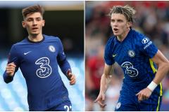 Billy Gilmour and Conor Gallagher