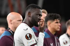 Bayer Leverkusen's Victor Boniface