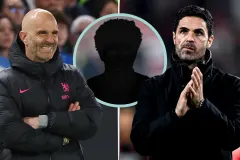 Enzo Maresca, Mikel Arteta, Andrey Santos