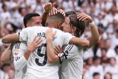 Lucas Vazquez, Kylian Mbappe, Luka Modric, Real Madrid, 2024/25
