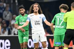 Former Arsenal star Matteo Guendouzi playing for Marseille