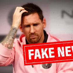 Lionel Messi, Inter Miami, fake news