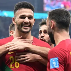 Goncalo Ramos starring for Portugal against Switzerland
