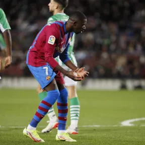How many games has Ousmane Dembele missed through injury?