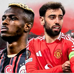 Confirmed: Man Utd choose Bruno Fernandes over Victor Osimhen