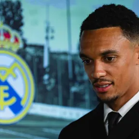 Real Madrid TROLL Barcelona as Trent ‘changes his name’ at unveiling