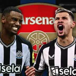 Arsenal learn whether signing Newcastle duo Isak and Guimaraes would be possible