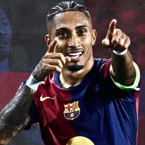OFFICIAL: Raphinha signs Barcelona contract extension