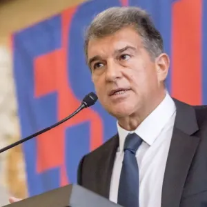 Barcelona president Joan Laporta was left fuming by the comments from Javier Tebas