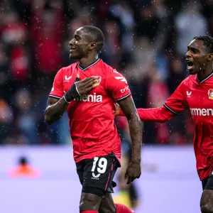 Moussa Diaby Jeremie Frimpong Bayer Leverkusen 2022-23